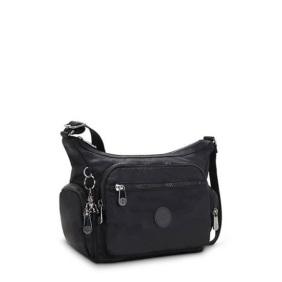 Kipling Gabbie Small Crossbody Táska Fekete Camo | HU 1139EB